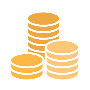 Stack of coins