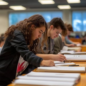 Volunteering at a university-3