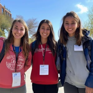 Volunteering at a university