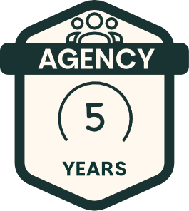 Agency 5 Years Badge