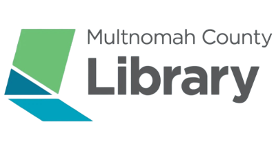 Multnomah County library logo resize