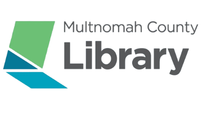 Multnomah County library logo resize