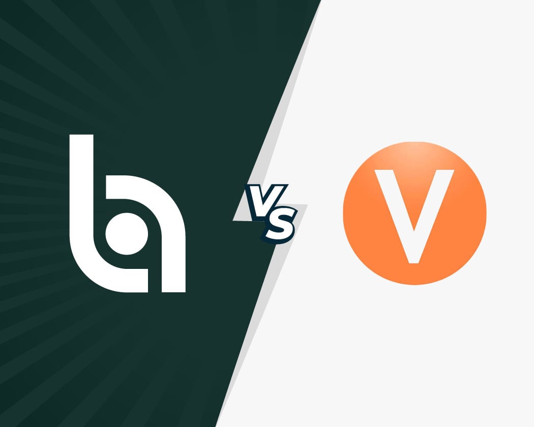 The logos of Better Impact and Volgistics with “vs.” in between them.