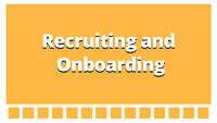 Recruiting and Onboarding