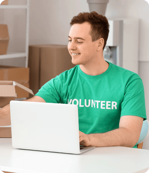 volunteer database_feature