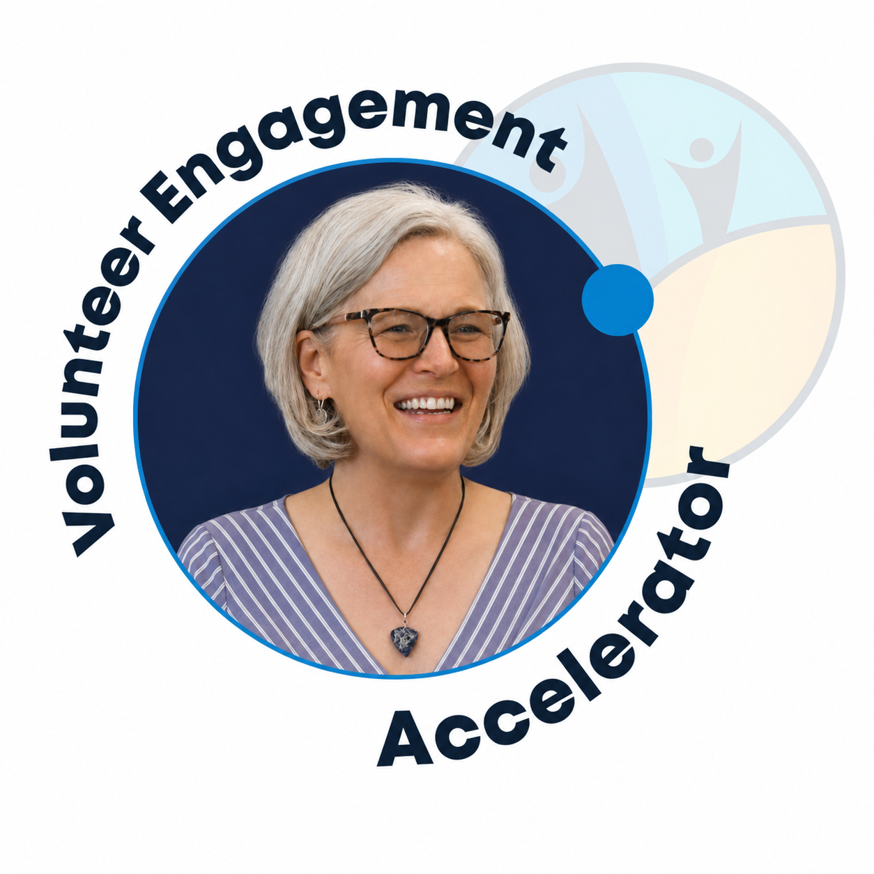 Angela Williamson CVA in logo circle face right