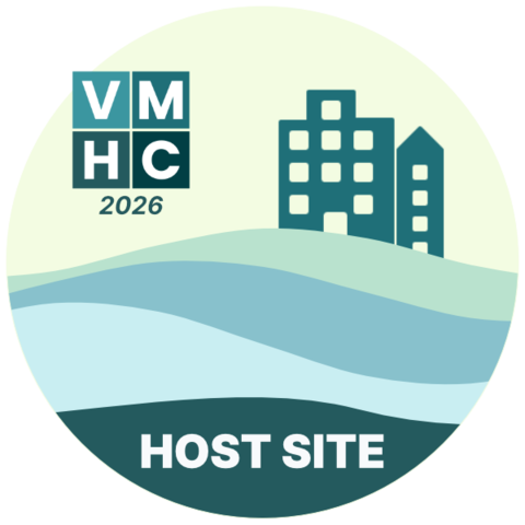 VMHC 2026 Host Site LinkedIn badge, circle version