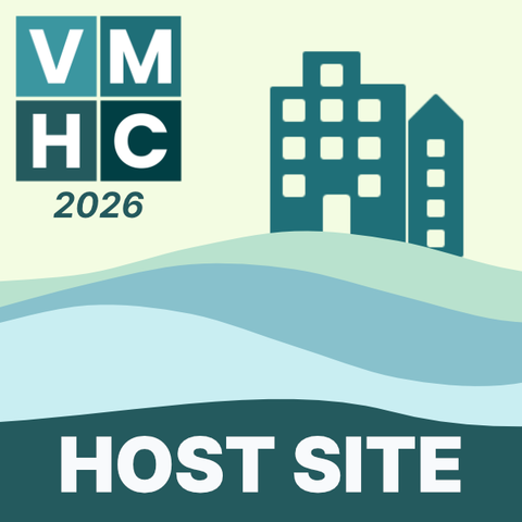 VMHC 2026 Host Site LinkedIn badge, square version